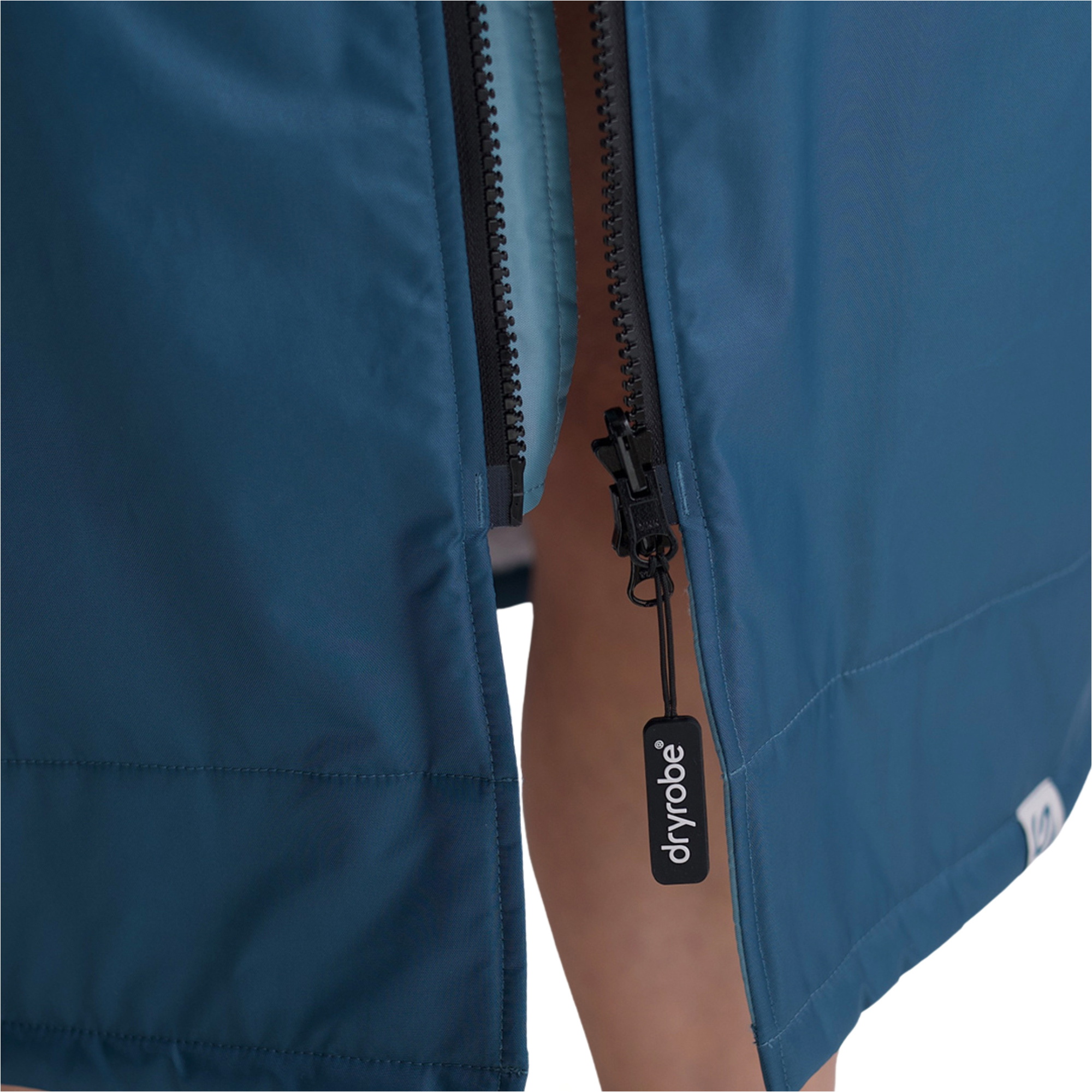 2026 Dryrobe Advance Roupão De Troca De Roupa De Manga Comprida DALSV3 - Blue / Cinza Claro